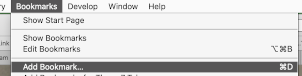 How to bookmark the bring your own brain website for ease of use.